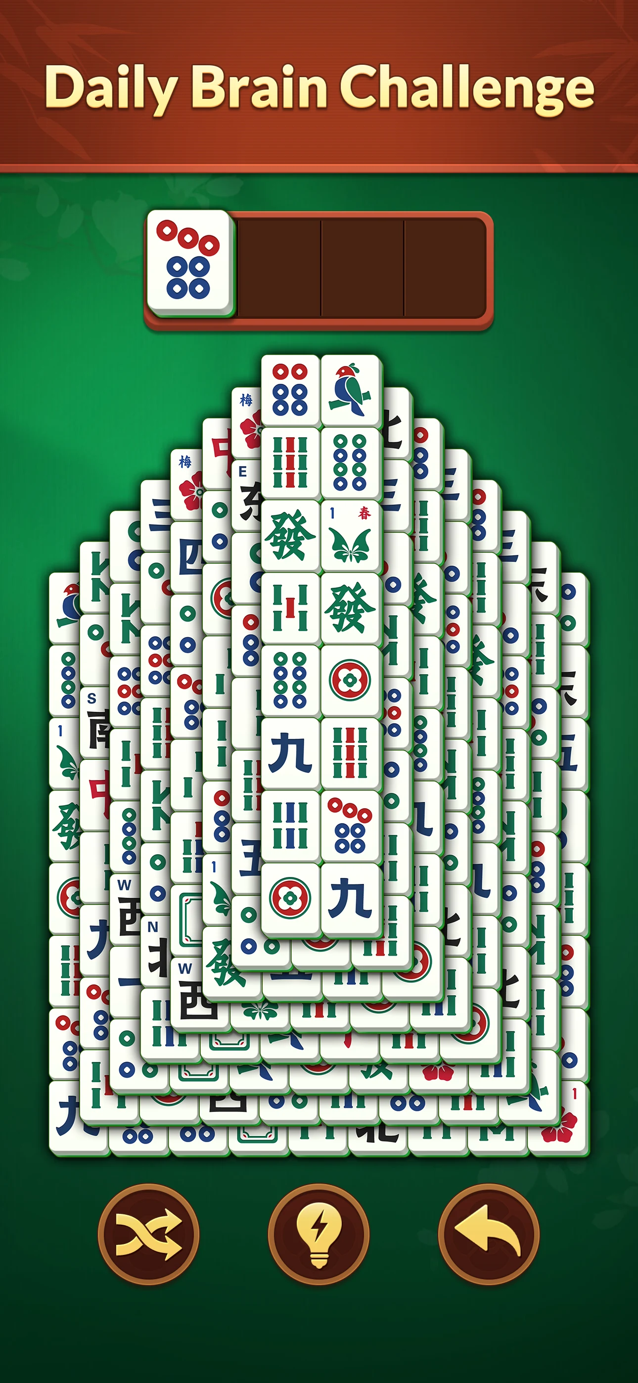 Shanghai Mahjongg screenshot